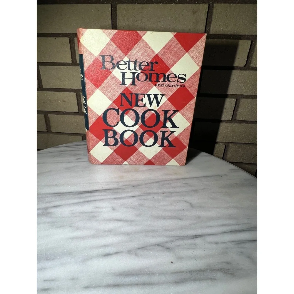 Better Homes and Gardens New Cook Book Vintage Gingham Plaid 5-Ring Binder
